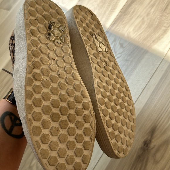 Cheetah/blue sneakers - Picture 4 of 6